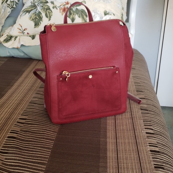 LC Lauren Conrad Handbags - NWT Lauren Conrad backpack burgundy